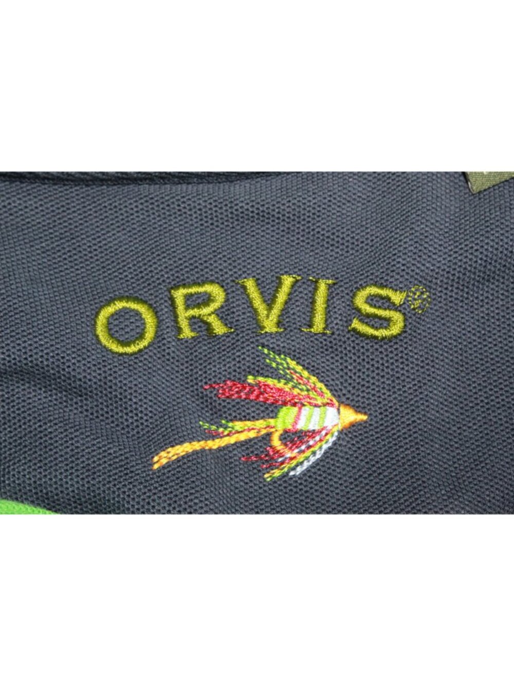 Orvis Men's Green Classic Rugby Polo Gorpcore Outdoor Fly Fish Heritage Size L - Picture 7 of 13